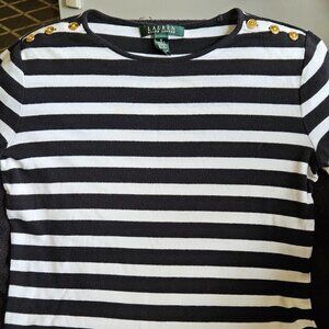 Lauren Ralph Lauren striped shirt for women size S